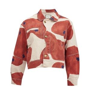 Sixxta Tomatoes Light Denim Jacket